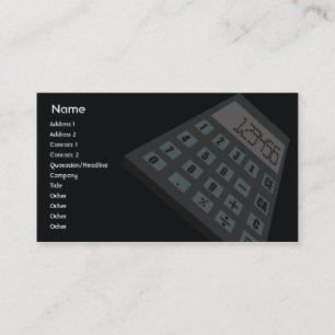 Calculator - Business Card