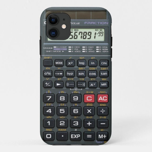 Calculator Case-Mate iPhone Case (Back)