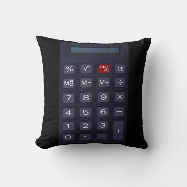 calculator cushion (Front)