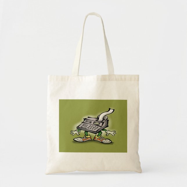 Calculator Dude Tote Bag (Front)