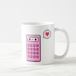 Calculator Love Coffee Mug