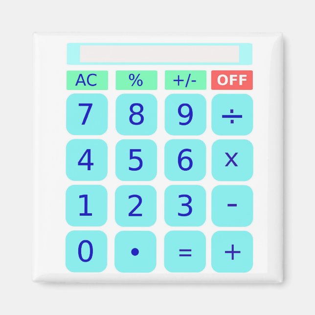 Calculator Magnet (Front)