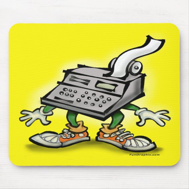 Calculator Mouse Mat (Front)