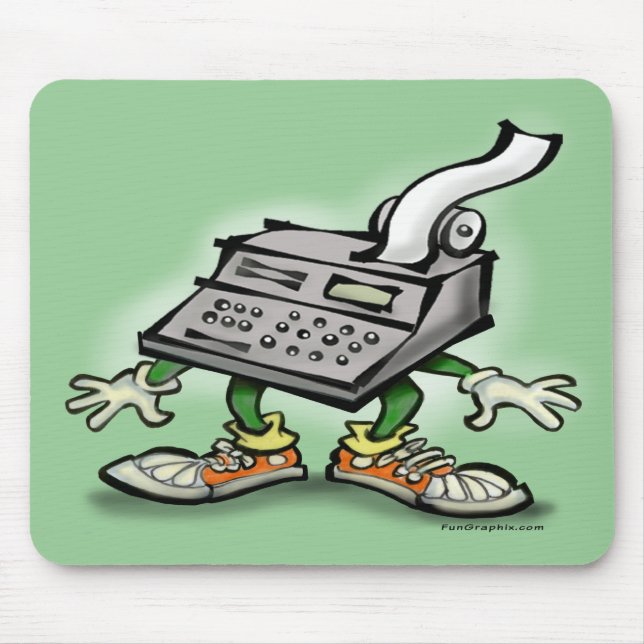 Calculator Mouse Mat (Front)