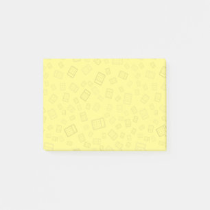 Calculator Pattern Post-it Notes