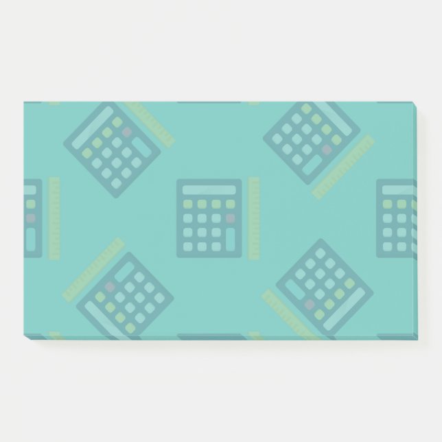 Calculators Math Post-it Notes (Front)