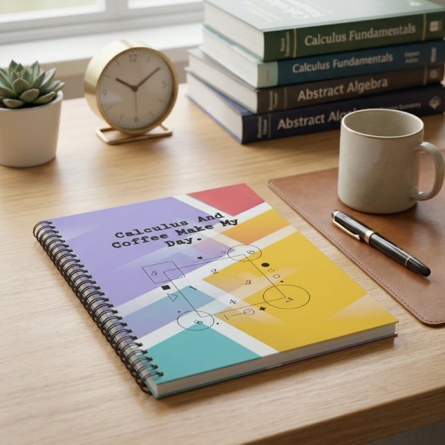 Calculus & Coffee Lover| Math Teacher Daily Ritual Notebook (Creator Uploaded)
