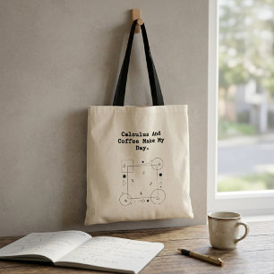 Calculus & Coffee Lover  Math Teacher Daily Ritual Tote Bag
