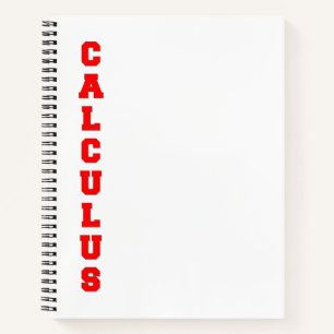 Calculus Notebook
