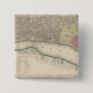 Calcutta 15 Cm Square Badge