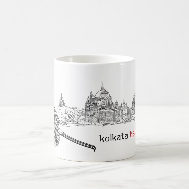 Calcutta  Kolkata Pride Coffee Mug (Center)