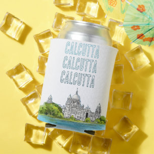 Calcutta "Victoria Memorial" Kolkata Bengali Can Cooler
