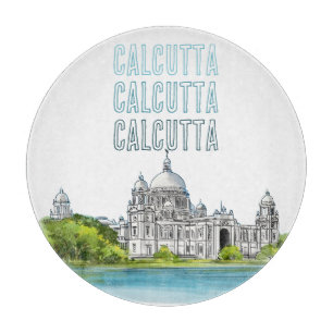Calcutta "Victoria Memorial" Kolkata Bengali Cutting Board