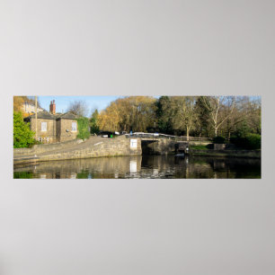 Calder and Hebble Navigation: Salterhebble Locks Poster