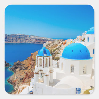 Caldera Santorini Island Greece Stickers