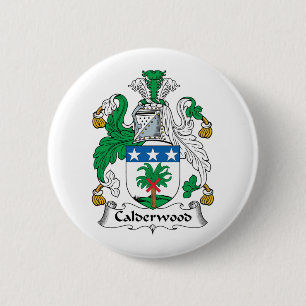 Calderwood Family Crest 6 Cm Round Badge