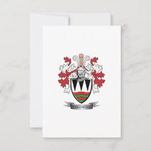 Caldwell Family Crest Coat of Arms