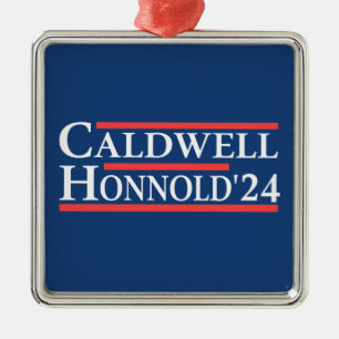 Caldwell Honnold 2024 Metal Tree Decoration