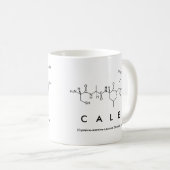 Cale peptide name mug (Front Right)