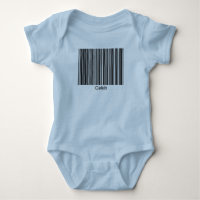 Caleb Personalised Functional Barcode Tee