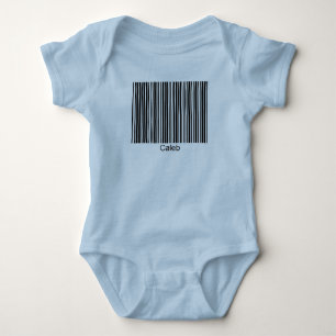 Caleb Personalised Functional Barcode Tee