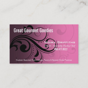 Caleché Swirl Stylish Business Card template