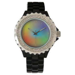 Caleidoscop red green blue yellow watch