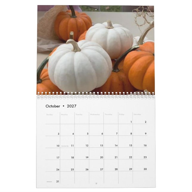 Calendar (Oct 2027)
