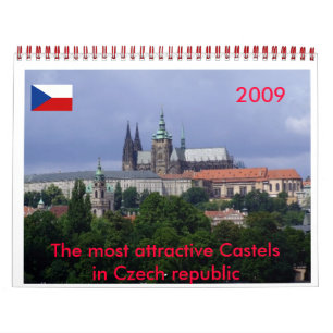 Calendar 2009 Czech republic-castels
