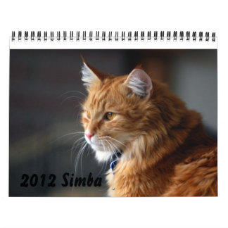 Calendar 2012 Cat