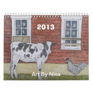 CALENDAR 2013, Art By Nina