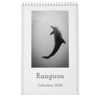 Calendar 2022 RANGIROA BW