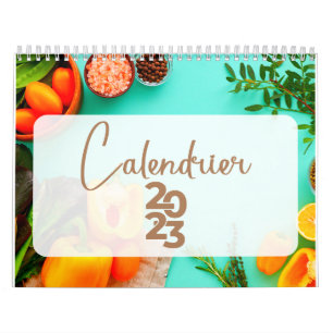 Calendar 2023 - Seasonal Fruits and Vegetables