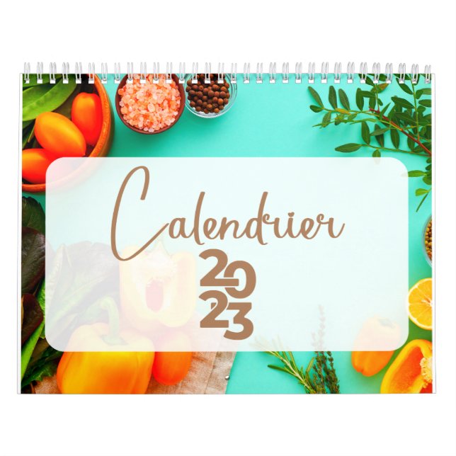 Calendar 2023 - Seasonal Fruits and Vegetables (Cover)