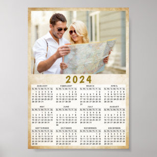 Calendar 2024 Custom Photo Poster