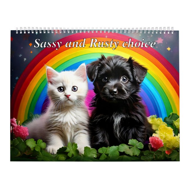 Calendar 2025, dog&cat (Cover)