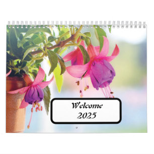 Calendar 2025 gardens  Flowers 1