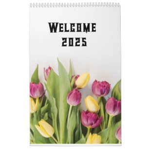 Calendar 2025 gardens Flowers 2