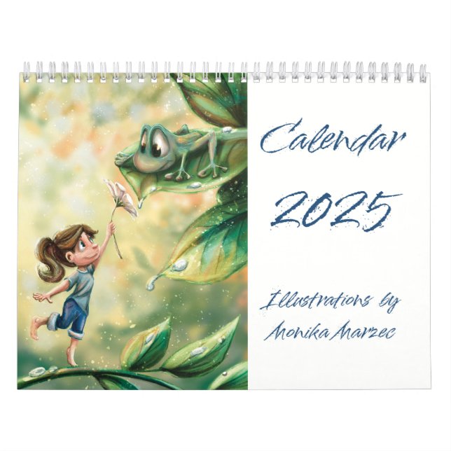 Calendar 2025 “Gift” by Monika Marzec (Cover)