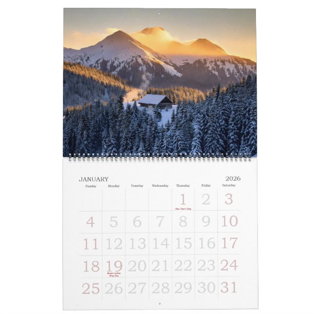 Calendar 2025 Landscape (Jan 2026)