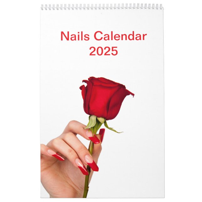 Calendar 2025 Nails Beauty (Cover)