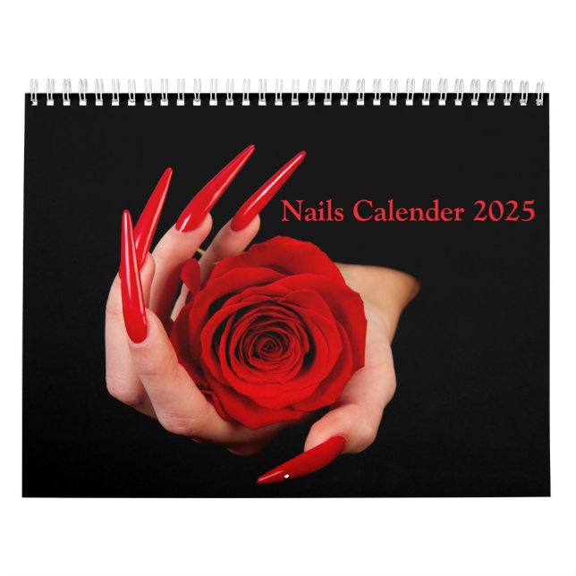 Calendar 2025 Nails Beauty (Cover)