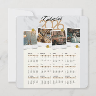 Calendar 2026 invitation