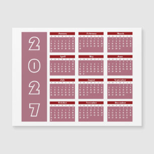 Calendar 2027