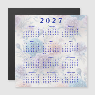 Calendar 2027 Flowers
