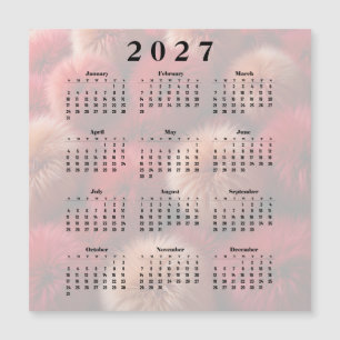 Calendar 2027 Fluffy Balls