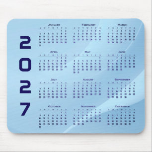 Calendar 2027 mouse mat