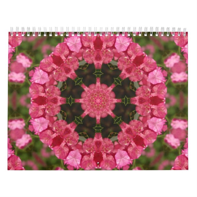 Calendar-Abstract Art-Mandalas Calendar (Cover)
