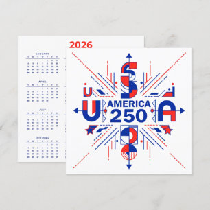 Calendar America’s 250th anniversary
