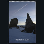 Calendar ARMENIA 2013<br><div class="desc">Calendar for 2013. Gift for Christmas.</div>